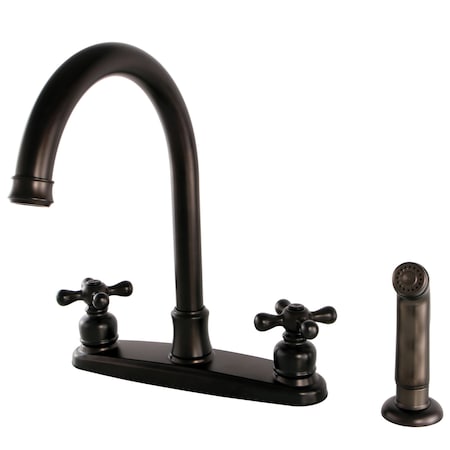 Victorian FB7795AXSP 8-Inch Centerset Kitchen Faucet with Sprayer FB7795AXSP